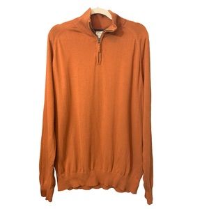 Timberland 100% cotton Quarter zip sweater SIZE XL